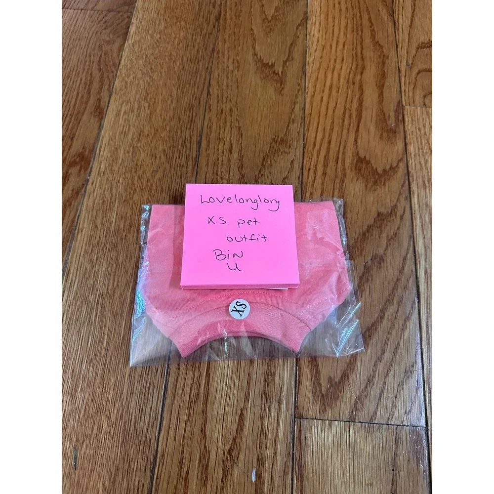 New Lovelonglong Pet Clothing Dog Costumes Basic Blank T-Shirt Tee‎ Shirts XS